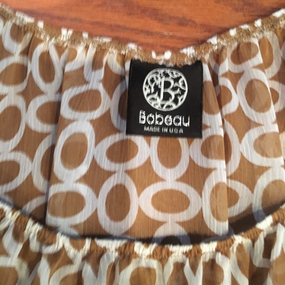 Bobeau sheer blouse. EU - Picture 5 of 6